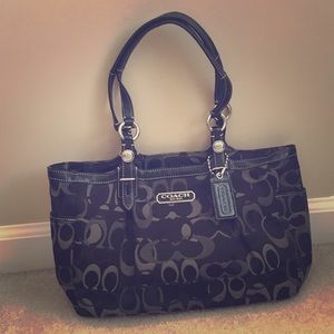 Coach two strap shoulder bag